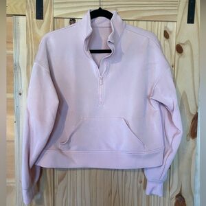 Target Pink Quarter-Zip Pullover